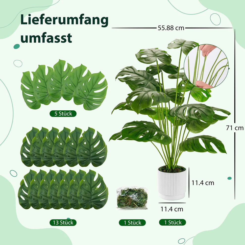 bluetenburg Kunstpflanze Groß – Für jeden Raum